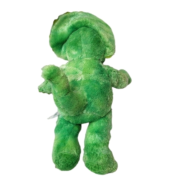 Build a Bear Workshop Dinosaur Triceratops Plush Stuffed Animal Green Dino 15" - Picture 2 of 5